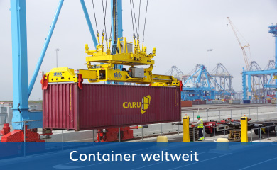 Container-Verschiffung weltweit